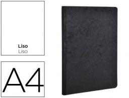 Libreta encolada Age-Bag A4 96h liso tapa cartulina color negro